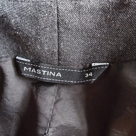 NWOT Mastina Blazer - Dark Grey - Sz 34 - Picture 4 of 13